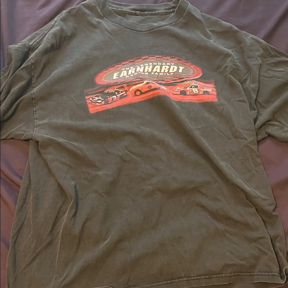 Earnhardt Family Graphic T-Shirt - Black